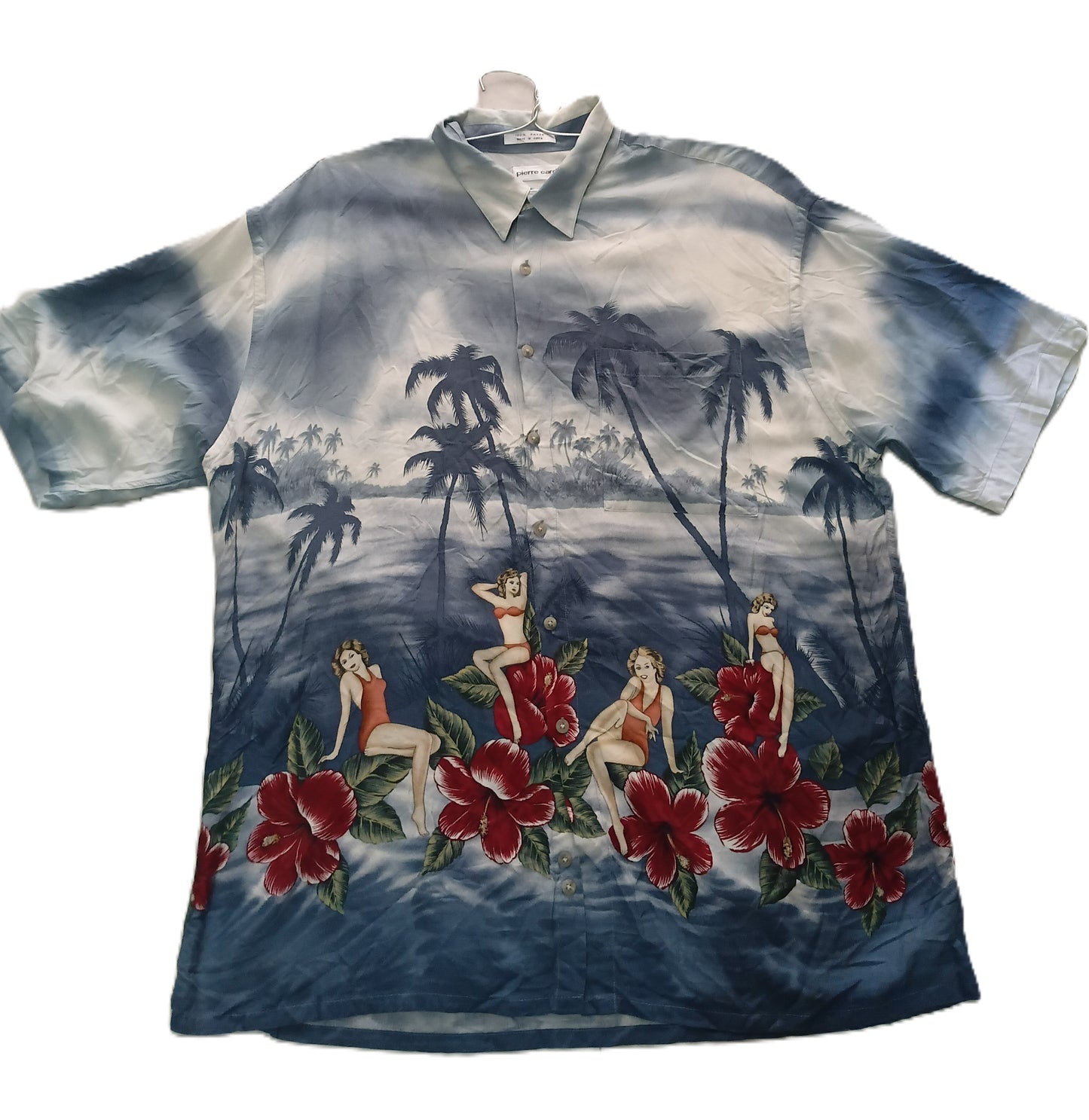 Retro Hawaiian Scene Shirt