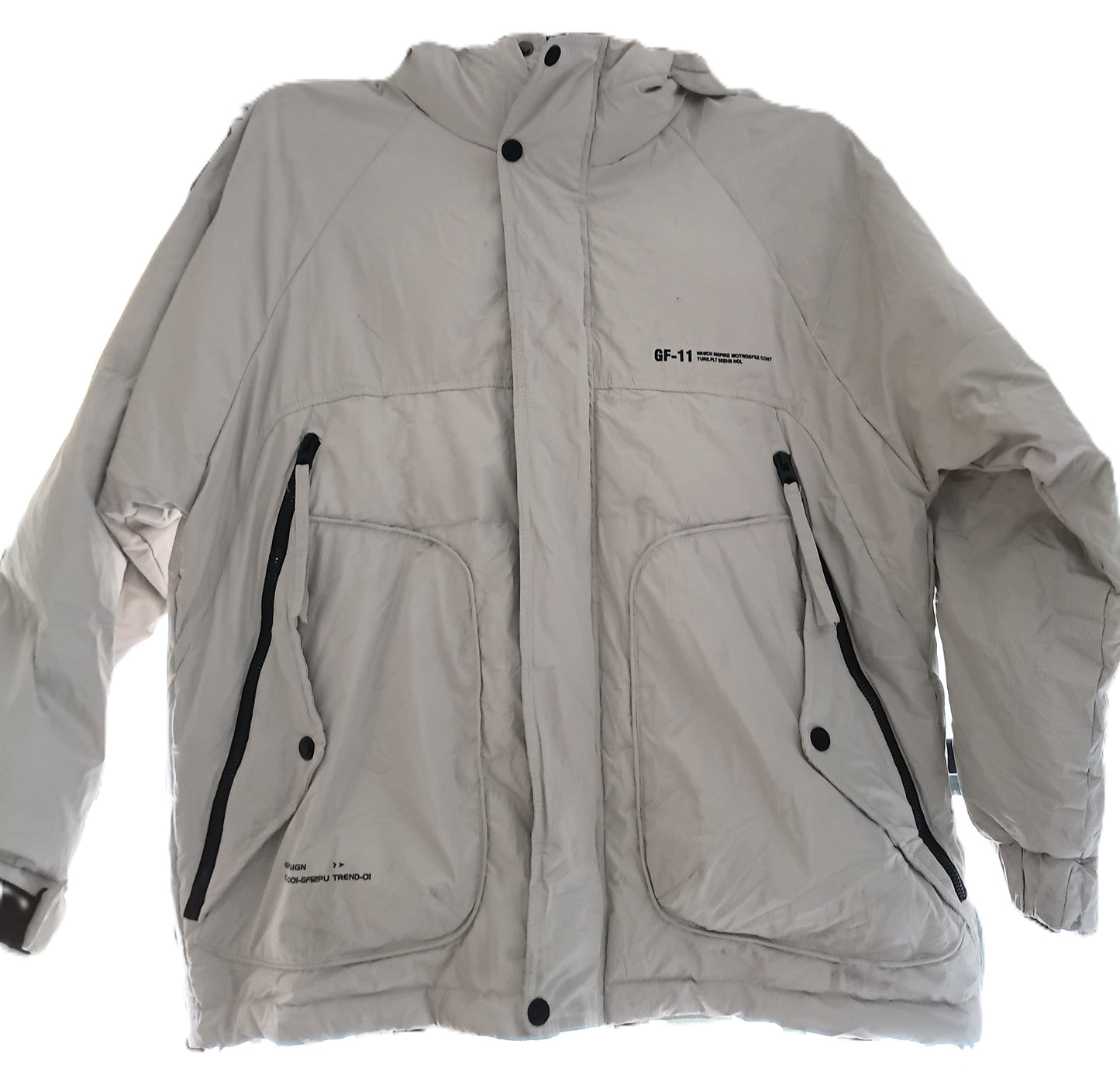 GF-11 Beige Puffer Jacket