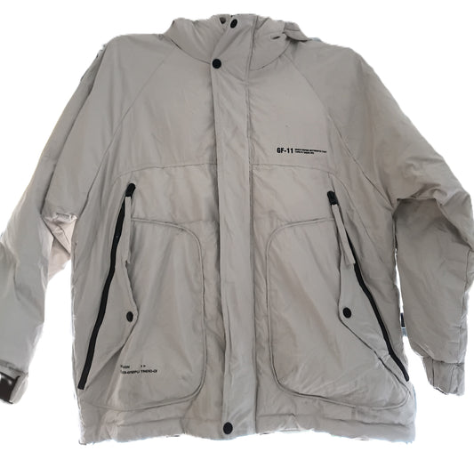 GF-11 Beige Puffer Jacket