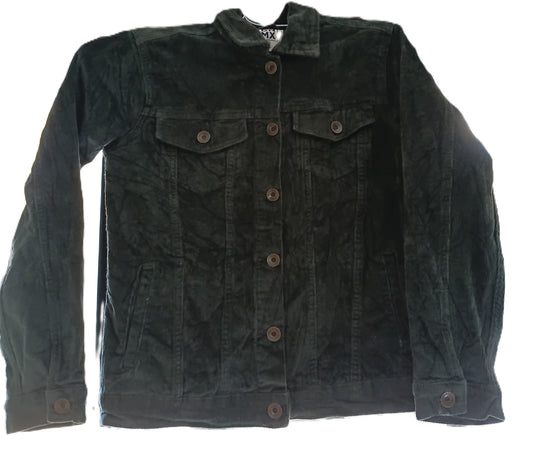 MX Dark Corduroy Trucker Jacket