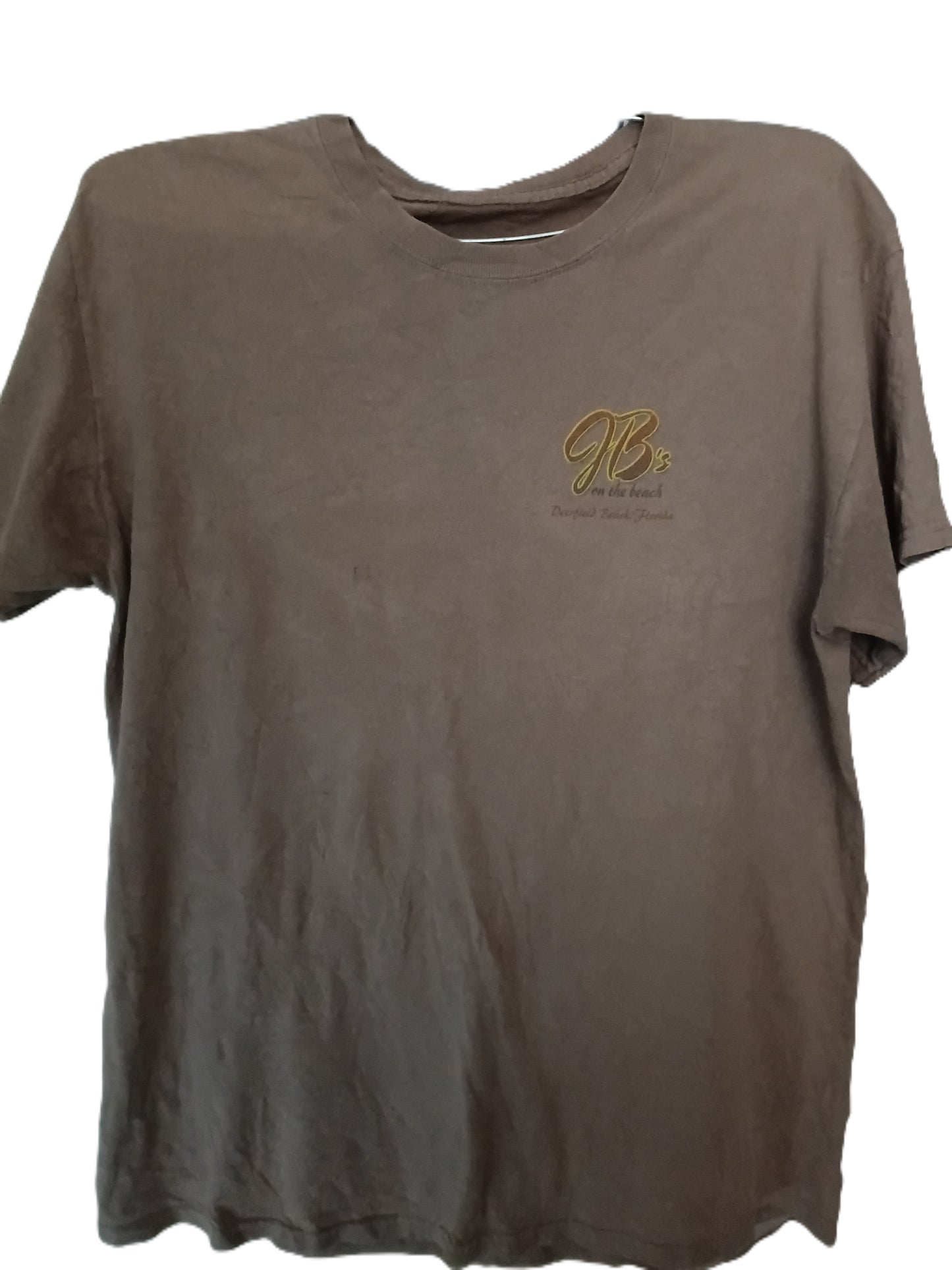 JB's Script Logo Olive Tee