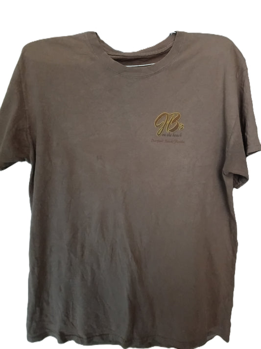 JB's Script Logo Olive Tee