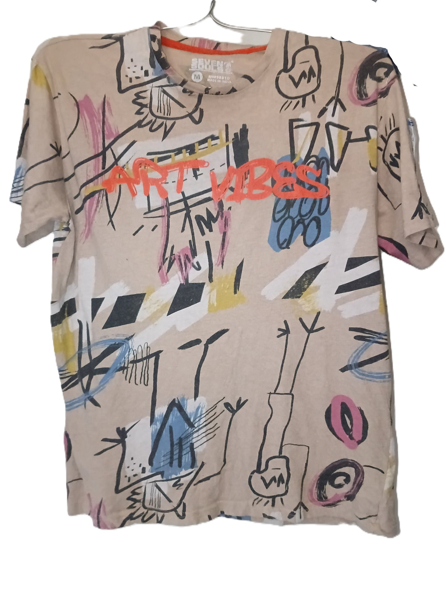 Art Vibes Graffiti All-Over Print Tee