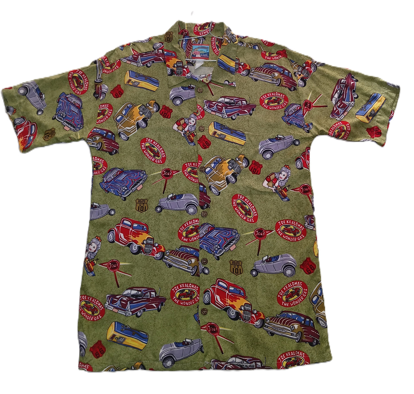 Vintage Hot Rod Print Shirt
