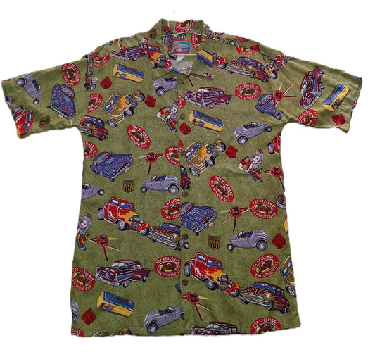 Vintage Hot Rod Print Shirt