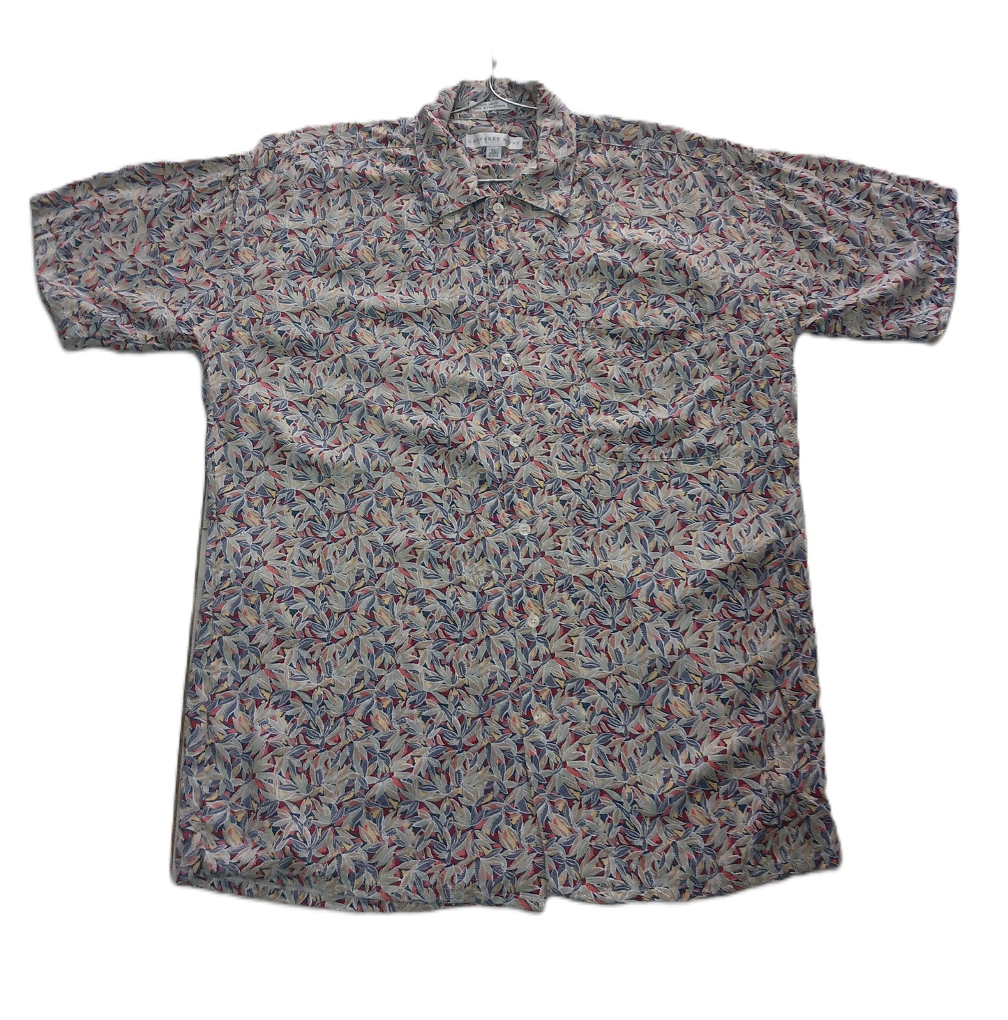Vintage Abstract Floral Shirt