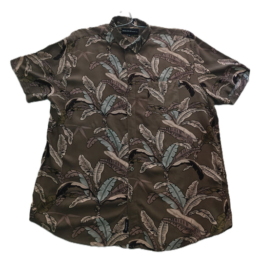 Dark Tropical Leaf Shirt