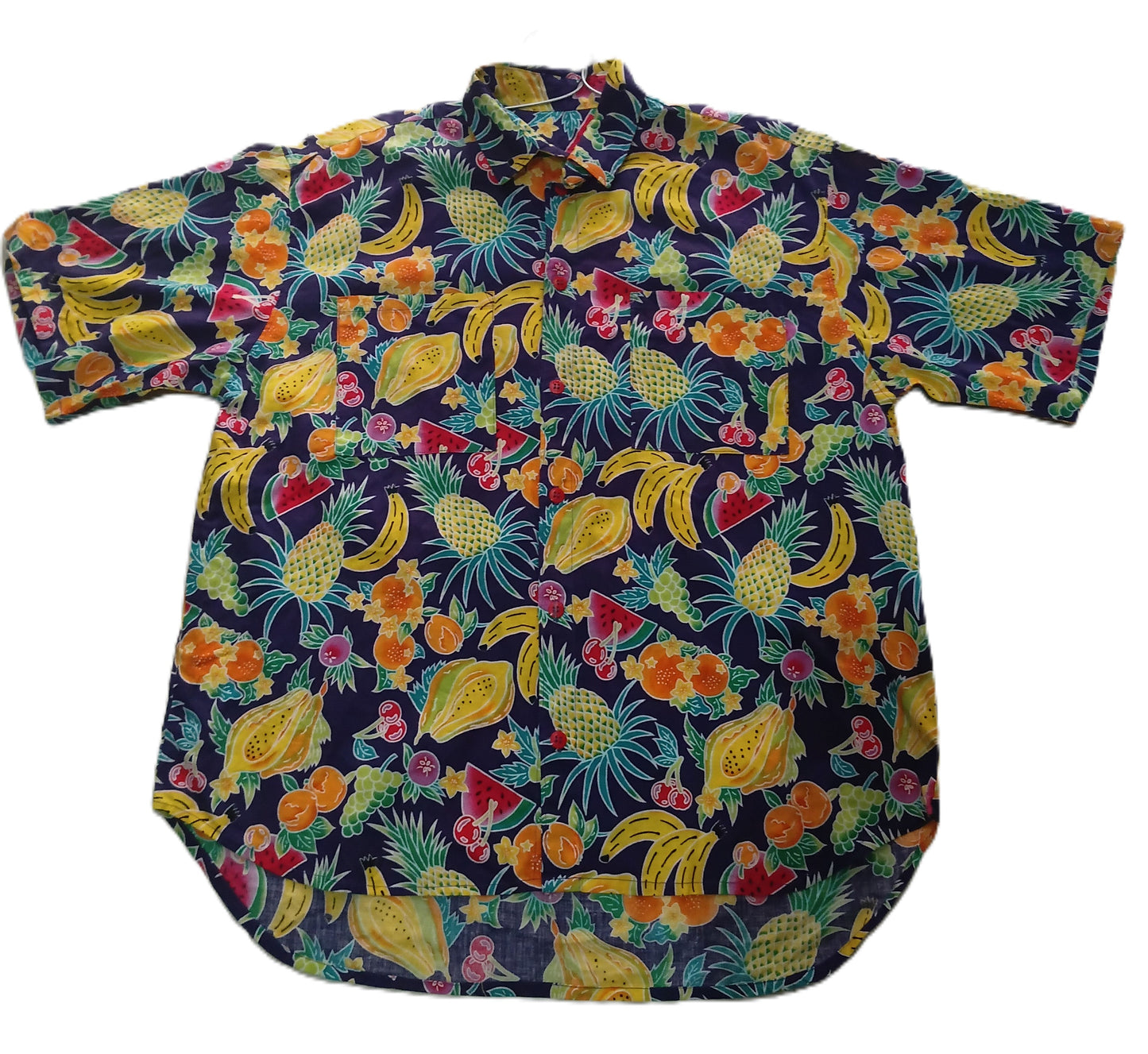 Tropical Fruit Print Shirt